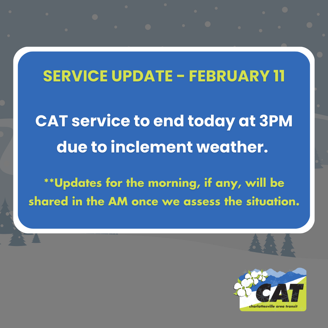 cat update no service after 3pm today