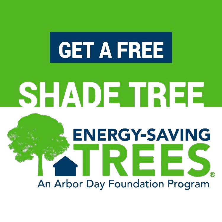 Energy-Saving Trees Banner