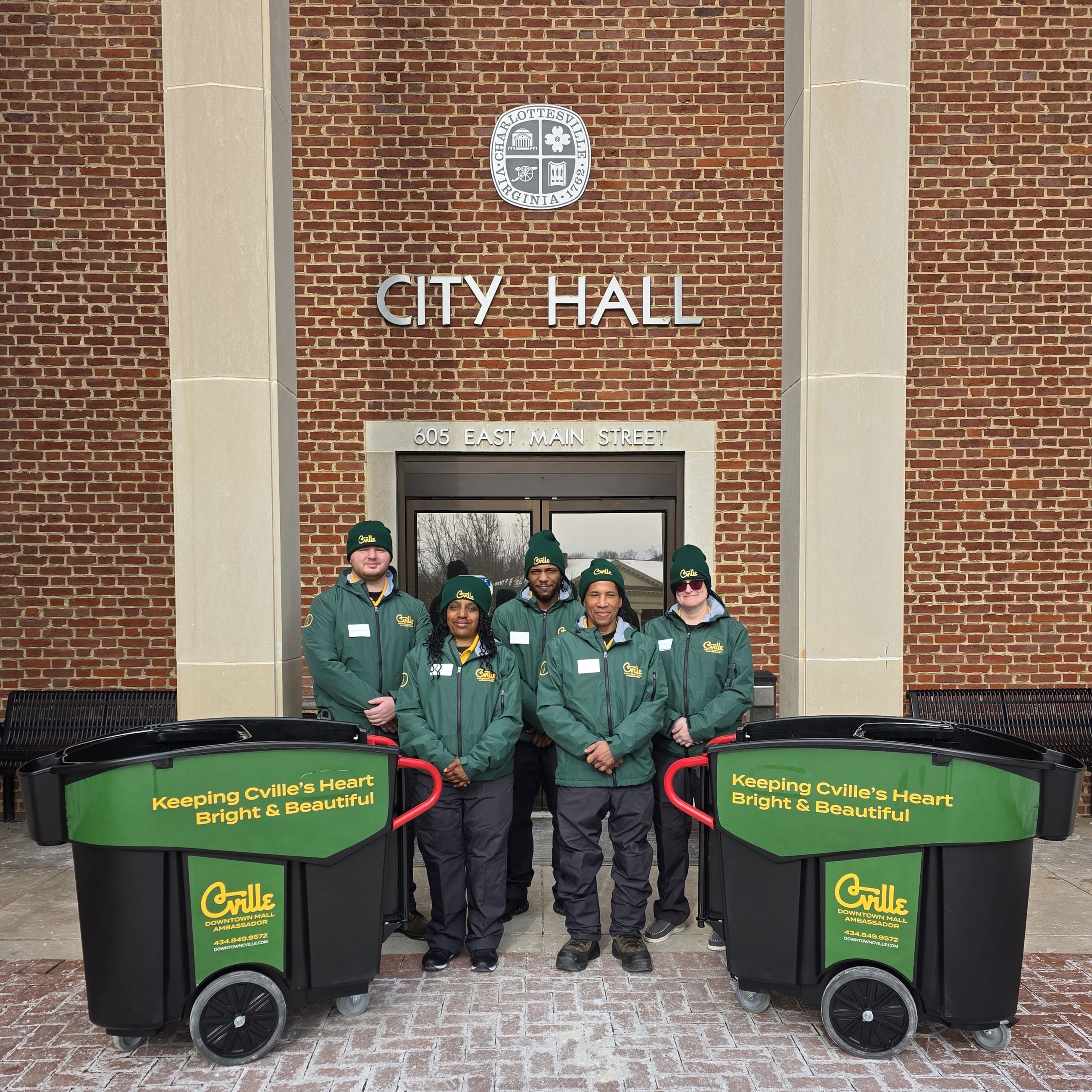 Group Photo of Downtown Mall Ambassadors