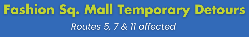 Fashion sq mall temporary detour page graphic