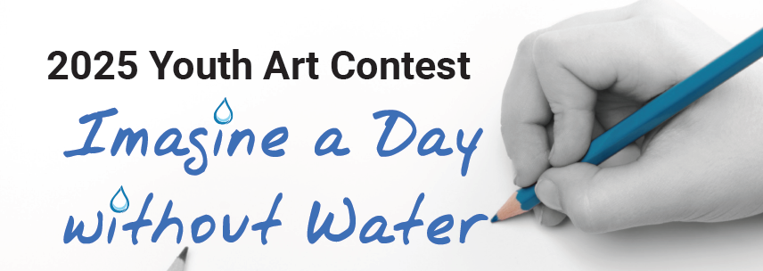 2025 Imagine a Day without Water Art Contest Header