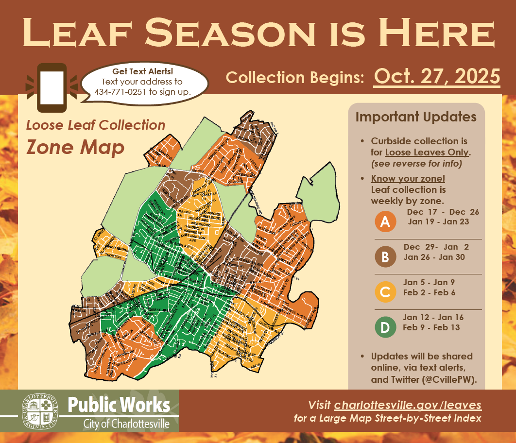Leaf Collection Zone Map